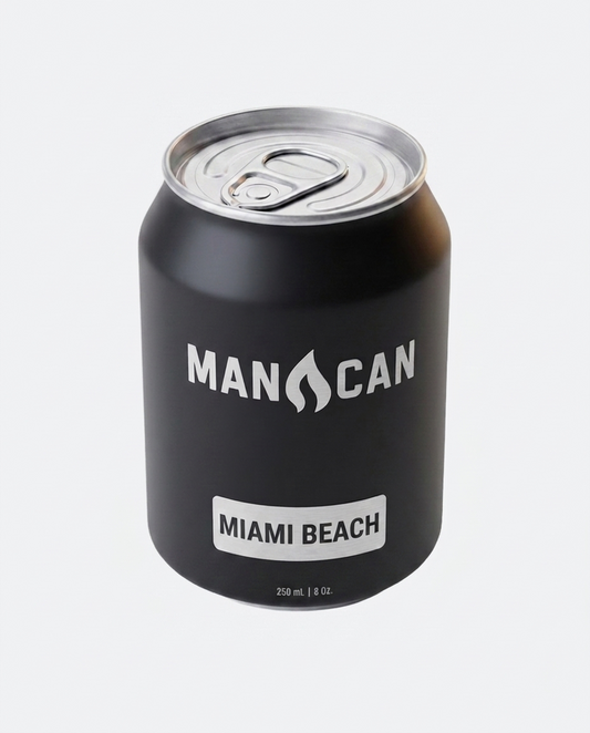 ManCan Miami Beach candle