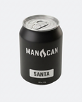 ManCan Santa candle