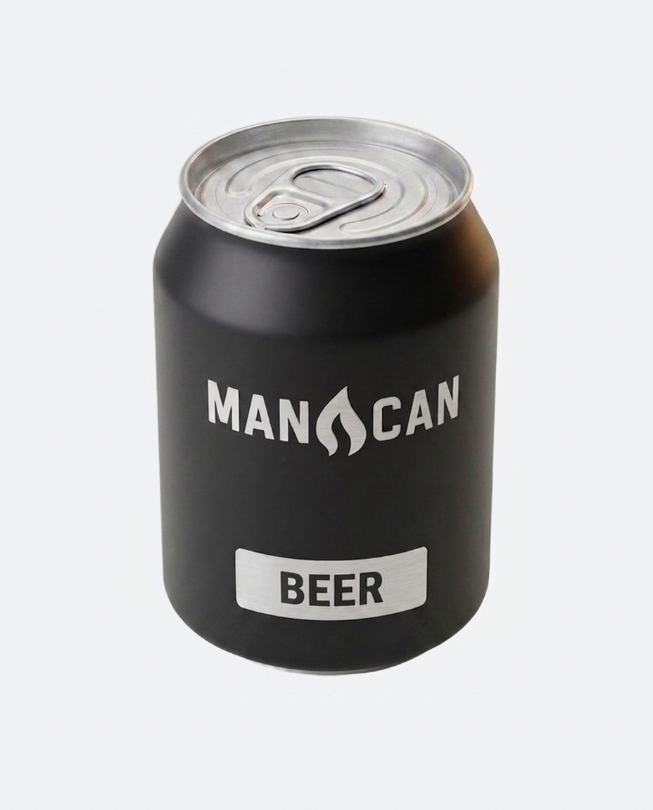 ManCan Beer candle