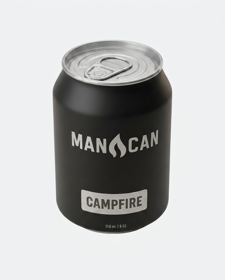 ManCan Campfire candle